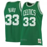 Maglia Boston Celtics Larry Bird #33 Mitchell & Ness 1985-86 Verde