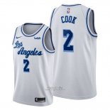 Maglia Los Angeles Lakers Quinn Cook #2 Classic Edition Bianco