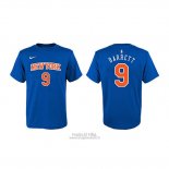 Maglia Manica Corta R.j. Barrett New York Knicks Blu