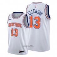 Maglia New York Knicks Knicks Henry Ellenson #13 Statement Bianco