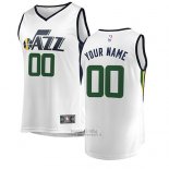 Maglia Utah Jazz Nike Personalizzate 17-18 Bianco