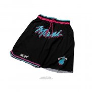 Pantaloncini Miami Heat Nero2